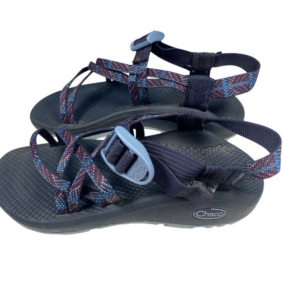 Chaco Women's Z/Cloud X Sandals in Lean Navy Size 6 EU 37 - Picture 5 of 10